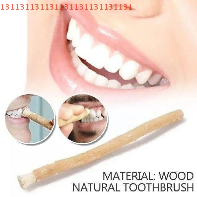 1Pcs Portable Natural Miswak Toothbrush Traditional Teeth Whitener & Manual Tooth Care Stick For Travel