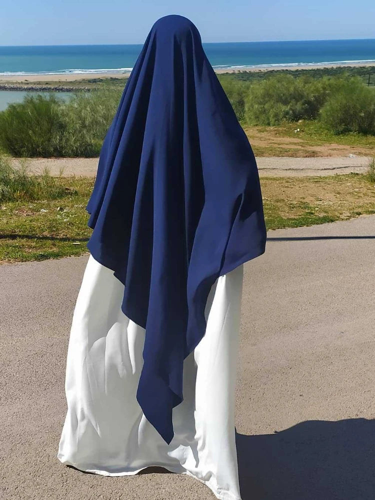 Eid Prayer Garment Hijab Long Khimar Ramdan Muslim Long Headcarf Women One Piece Jubha Islamic Hijabs Musulman Dejellab 2026