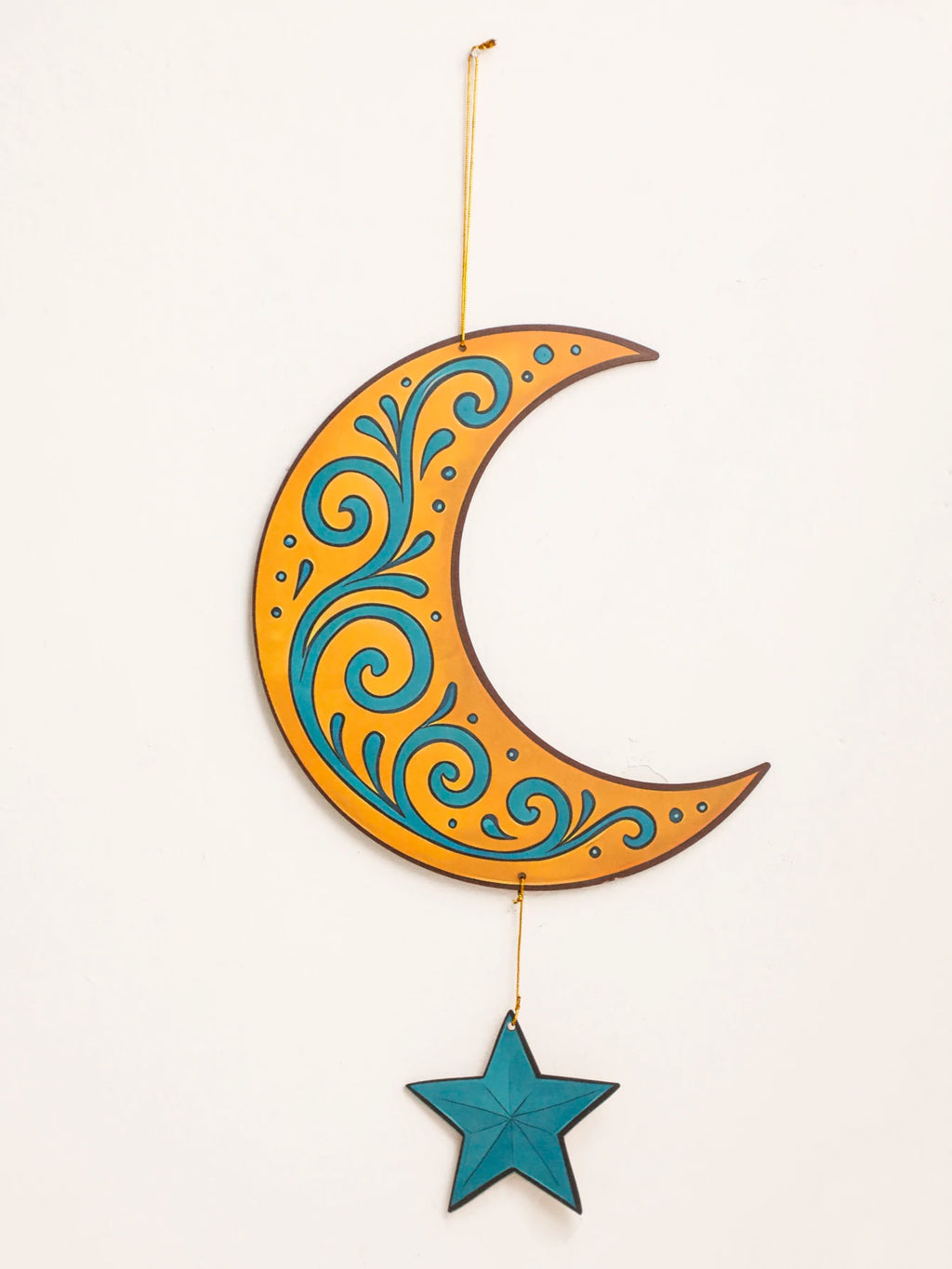 Islamic Ramadan Wall Decor Moon Star Lantern Tassel Ornament for Eid Mubarak Kareem Muslim Festival Home Hanging Decoration Gift