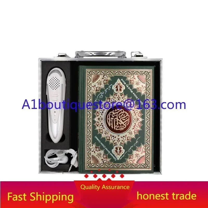 8GB Quran Reading Pen with Book Set & Multi-Language Translator M10 Quran Reader