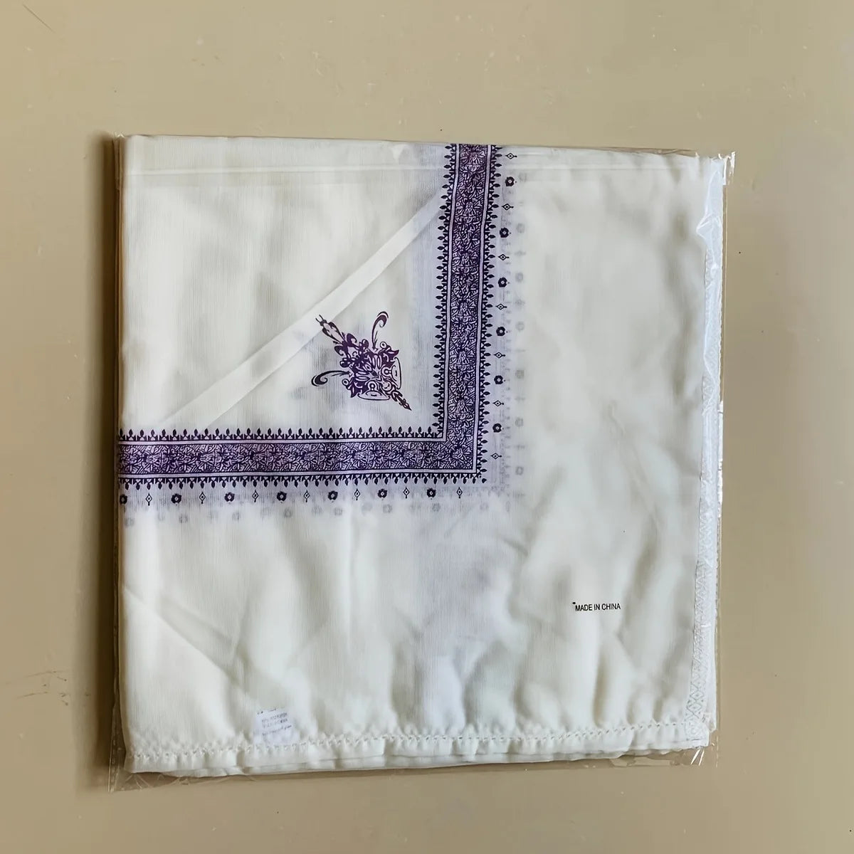 Arab Saudi Men's Shemagh Scarf Wrap, Cotton Keffiyeh Ghutra Headscarf for Middle East Style
