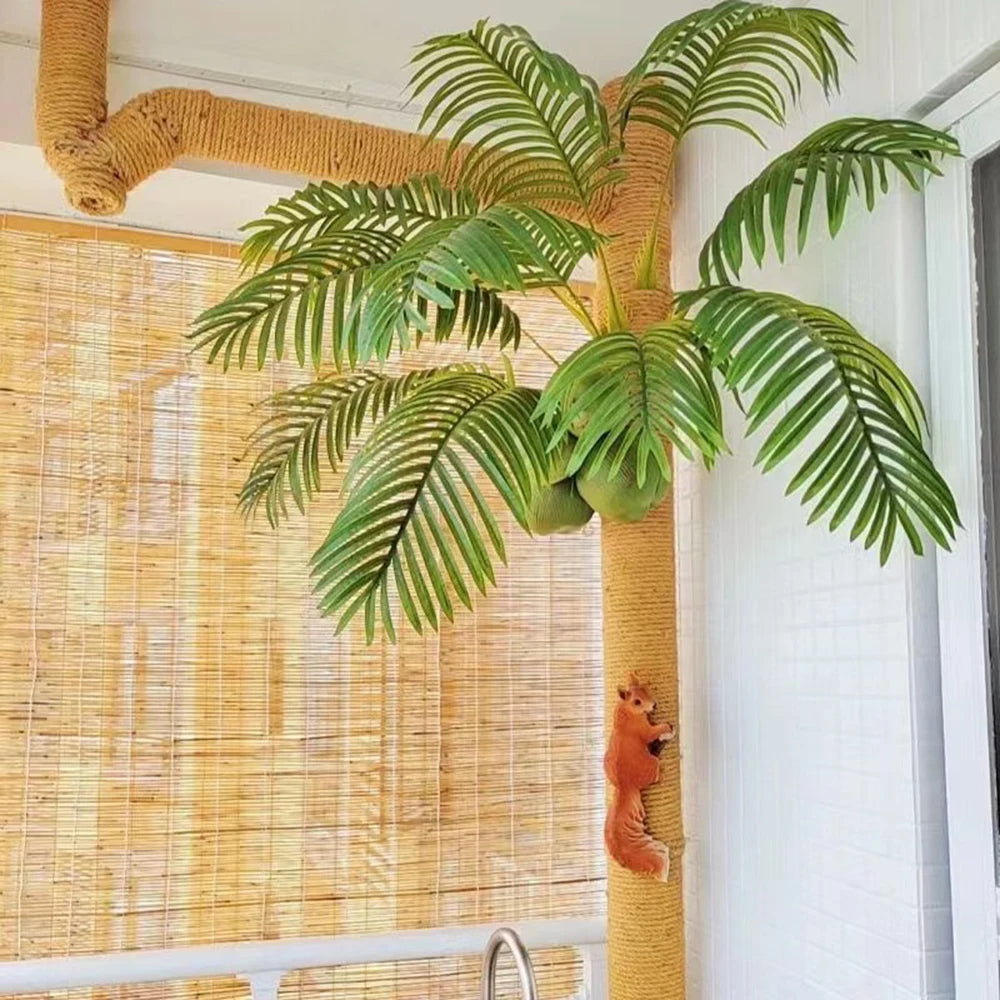 Artificial Palm Tree Artificial Palm Tropical Palm Tree for Home Patio Pool