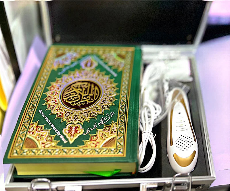 Digital Quran Read Pen MP3 Player Word by Word with Multiple Translations Muslim Gift
