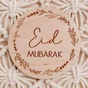 Baby Milestone EID MUBARAK Shooting Baby Bump Newborn My First Ramadan Eid Mubarak Photo Props Newborn New Parent Gift Ideas