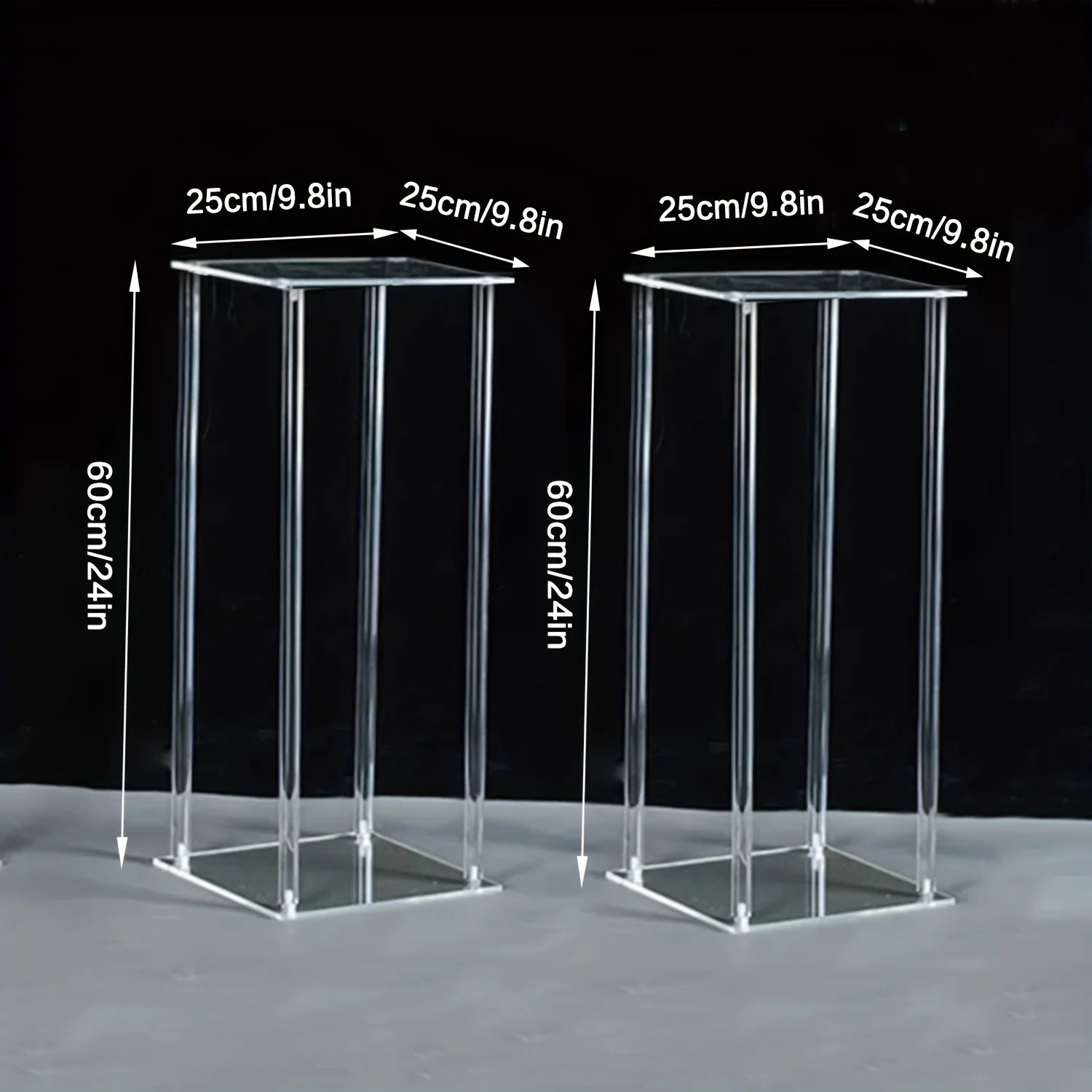 Acrylic Centerpieces for Tables Flower Stand for Wedding Party Table Centerpieces wedding decoration