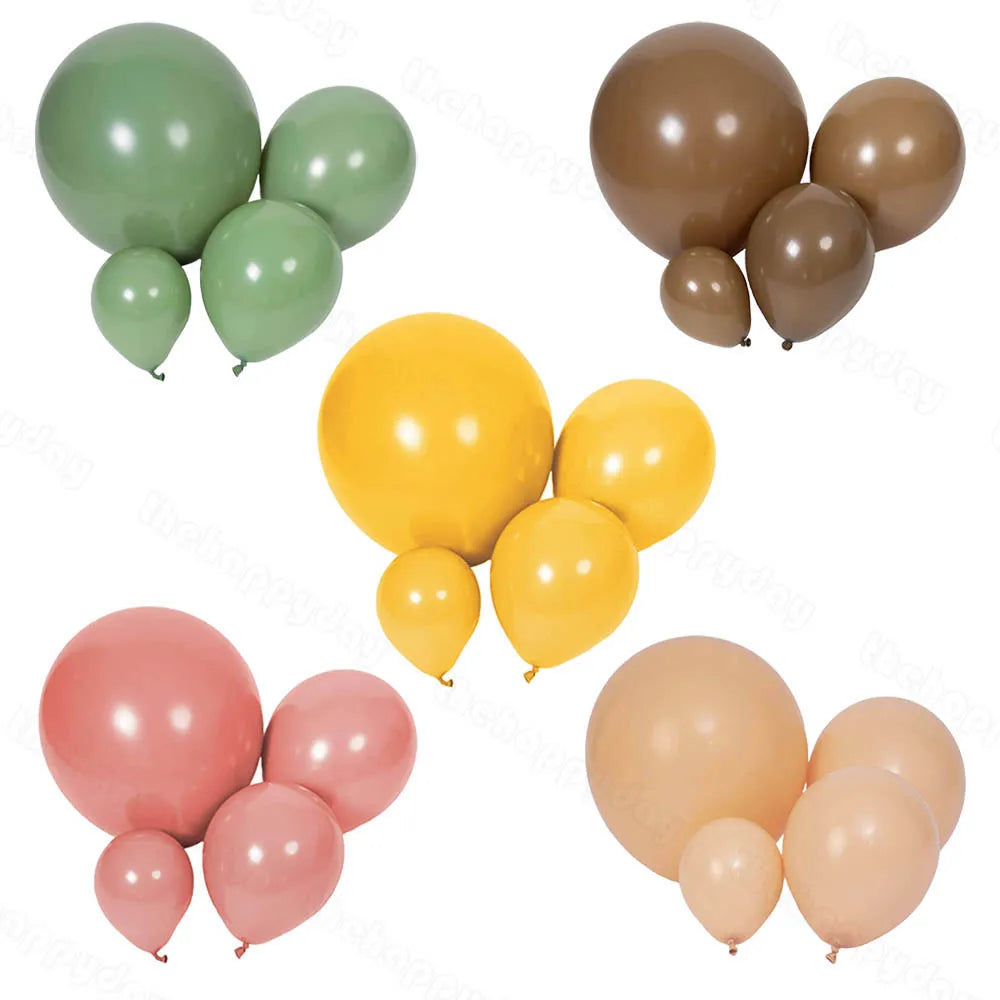 10/5/3Pcs Cream Heart Foil Balloons 18inch Multi Pink Beige Heart Helium Balloons for Wedding Birthday Party Decorations Globos
