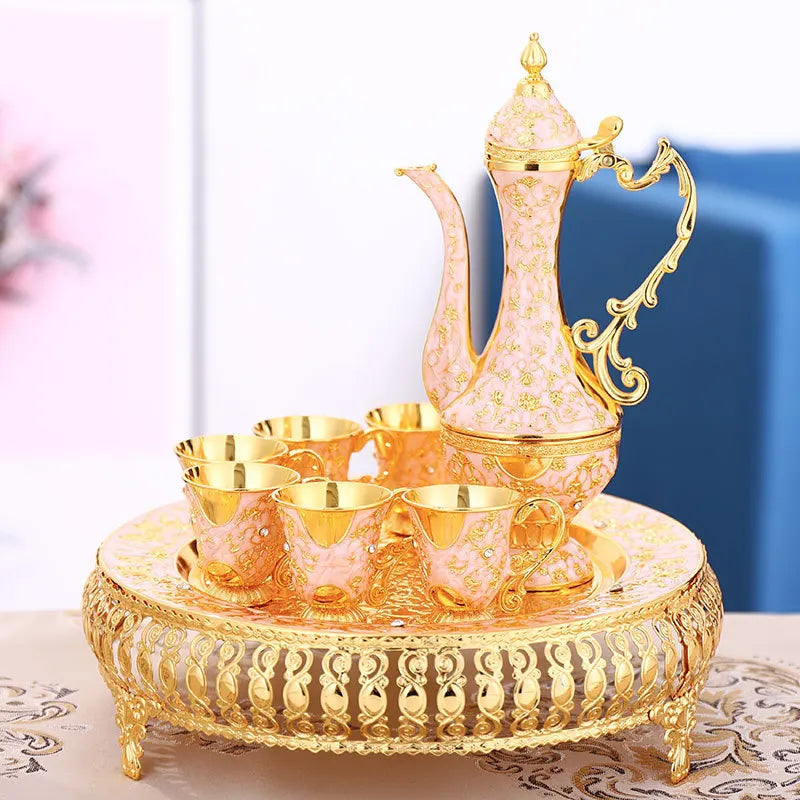 Luxury Ramadan Tea Cup Set with Tray – Wholesale Islamic Gift