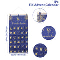 Eid Advent Calendar Ramadan Decoration for Home 2026 Ramadan Kareem Hanging Calendar Islamic Muslim Eid Al Adha Party Supplies