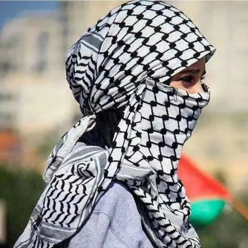 New Arab Men's and Women's Headscarf Jacquard Arafat UAE Dubai Scarf Middle East Saudi Arabia