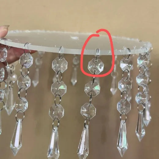 Wedding dessert table cake stand combination set European style crystal acrylic pastry tray decoration ornaments
