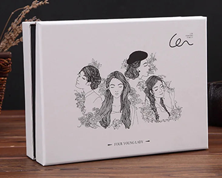 Wholesale brown natural kraft material cardboard paper magnetic hamper packaging gift box,Packing for jewelry ---A10880
