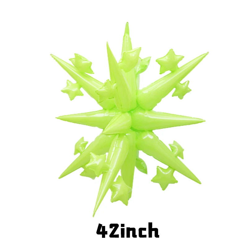 42inch Starbust Foil Balloons Gold Star Helium Globos Starbust Balloon for Birthday Decoration Chritsmas Birthday Decor Supplies
