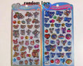 New Angel Blue Wave Water Moisturizing Stickers Japanese 3D Relief Stickers Children's Fairy Decorative Stickers festival gifts