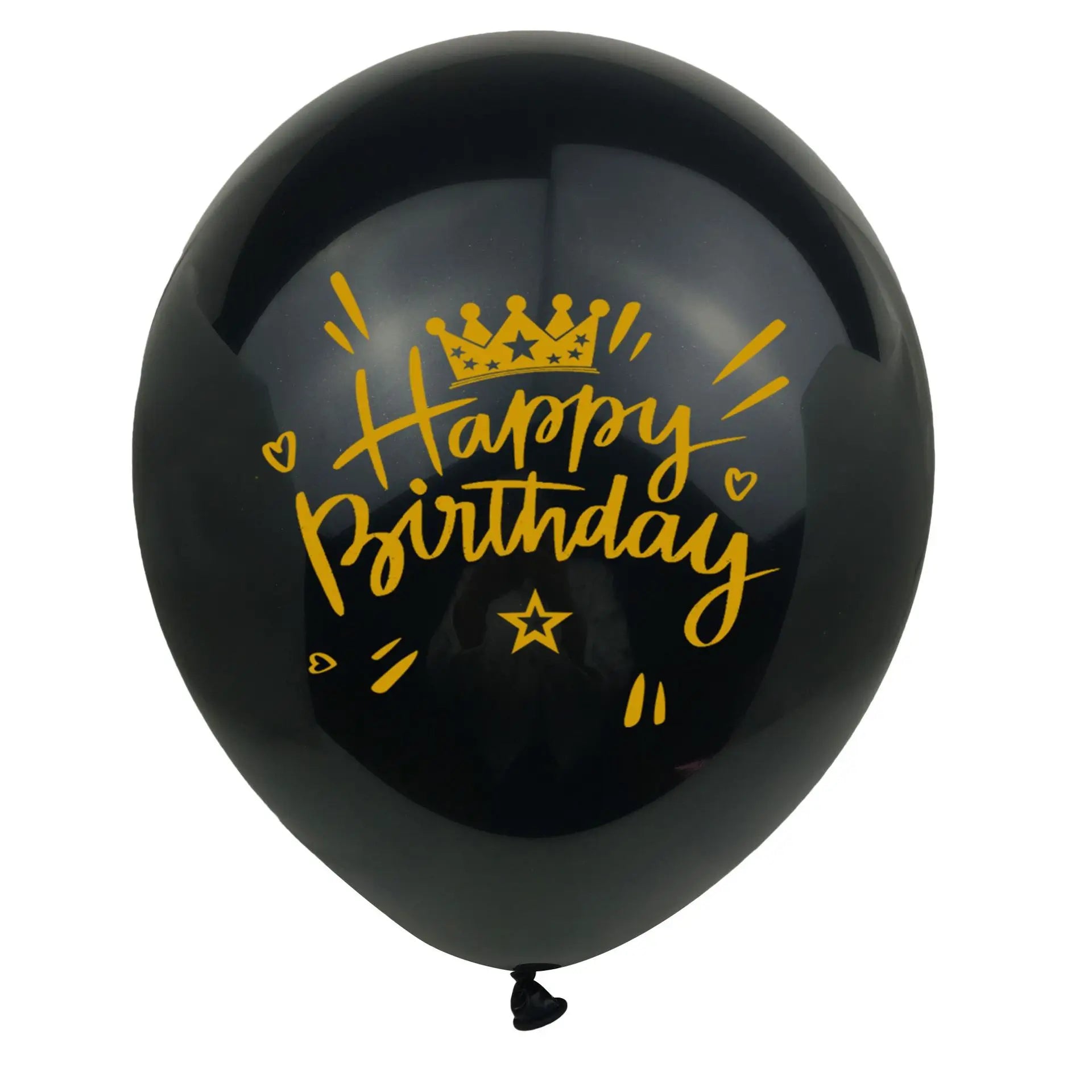 10Pcs/set Happy Birthday Latex Balloons 12inch Helium Confetti Air Globos Kids Adult Birthday Party Decoration Supplies