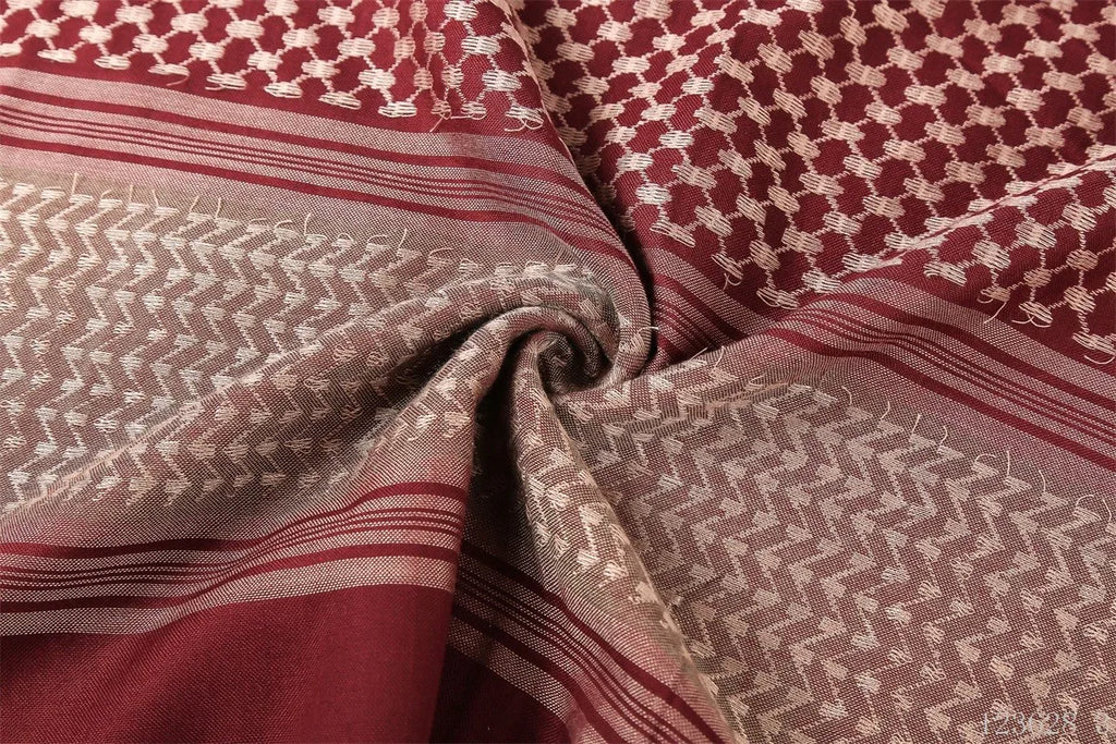 Men Muslim Head Scarf Saudi Arab Dubai Traditional Islamic Clothing Male Headscarf Hijab Plaid Turban Shemagh Gutra Prayer Wear