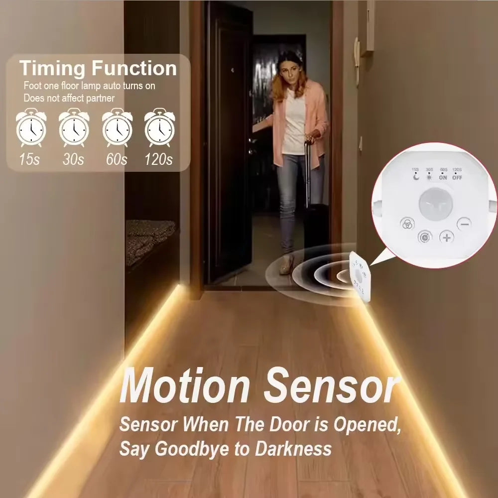 24V 5M 10M COB WS2811 Flowing Water Led Strip Sequential Horse Race Led Tape Light PIR Motion Sensor Dimmable ON/OFF Home decor