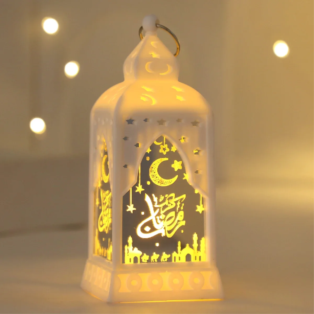 Ramadan Decoration Moon Star LED Lantern Light EID Mubarak Decorations for Home Islamic Muslim Festival Party 2026 Eid Supplies