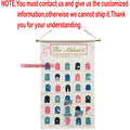 Personalised Custom Ramadan Countdown Advent Calendar Muslim Islamic Kareem Eid Al-Fitr Decoration Accessories Family Kid Gifts