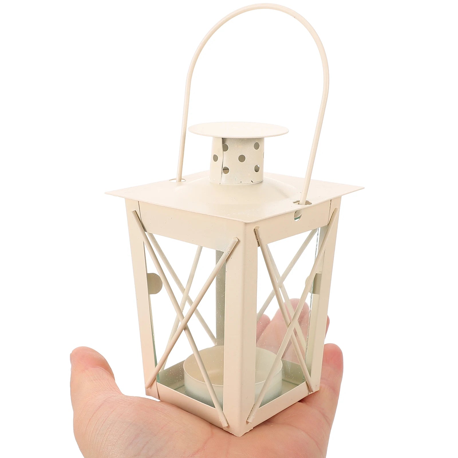 Iron Lantern White Wedding Gift Decoration Tabletop Romantic C Lantern Morocco Style Home Events