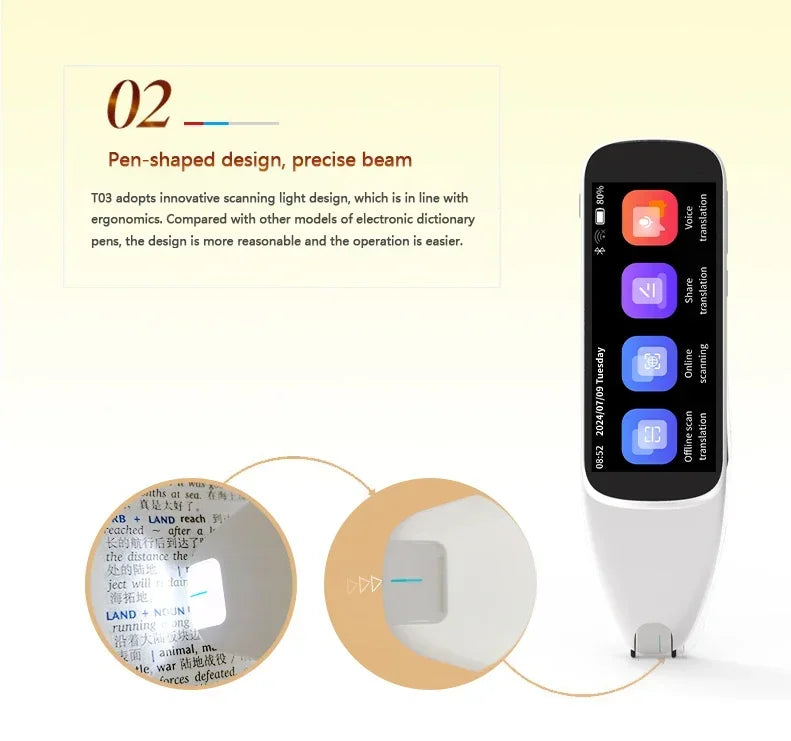 2024 Digital Quran Read Pen with Portuguese English Kazakh Translation OCR Scanner