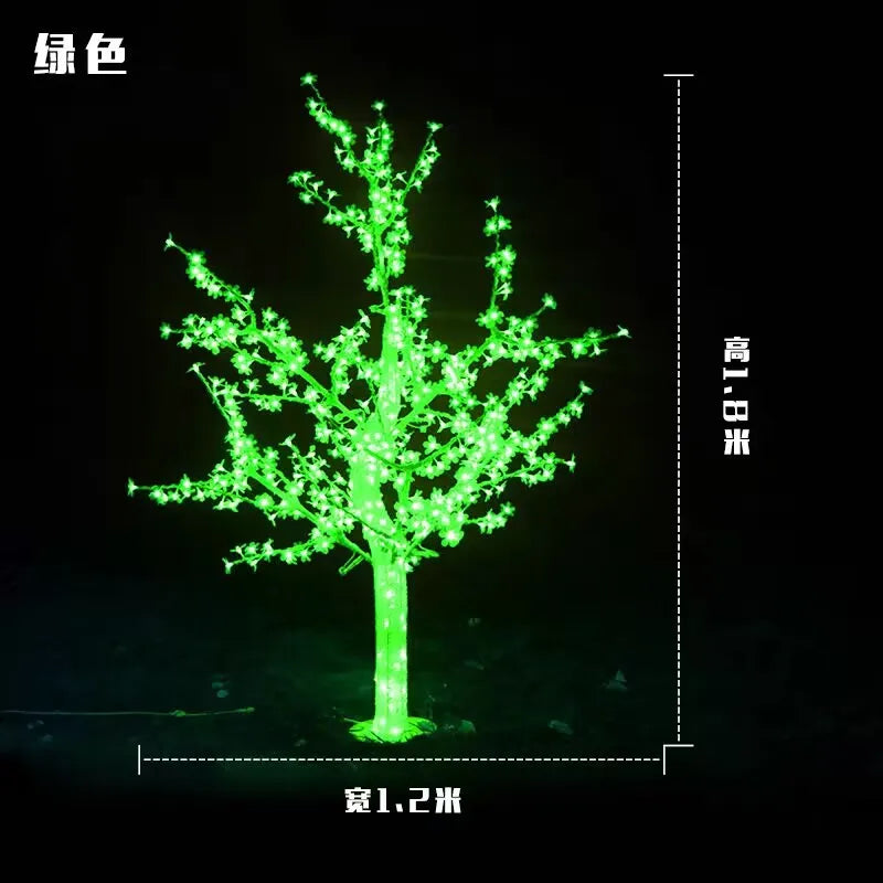 Cherry Blossom LED Christmas Tree Lights – 1.5m / 5ft Indoor & Outdoor Decorative Lighting