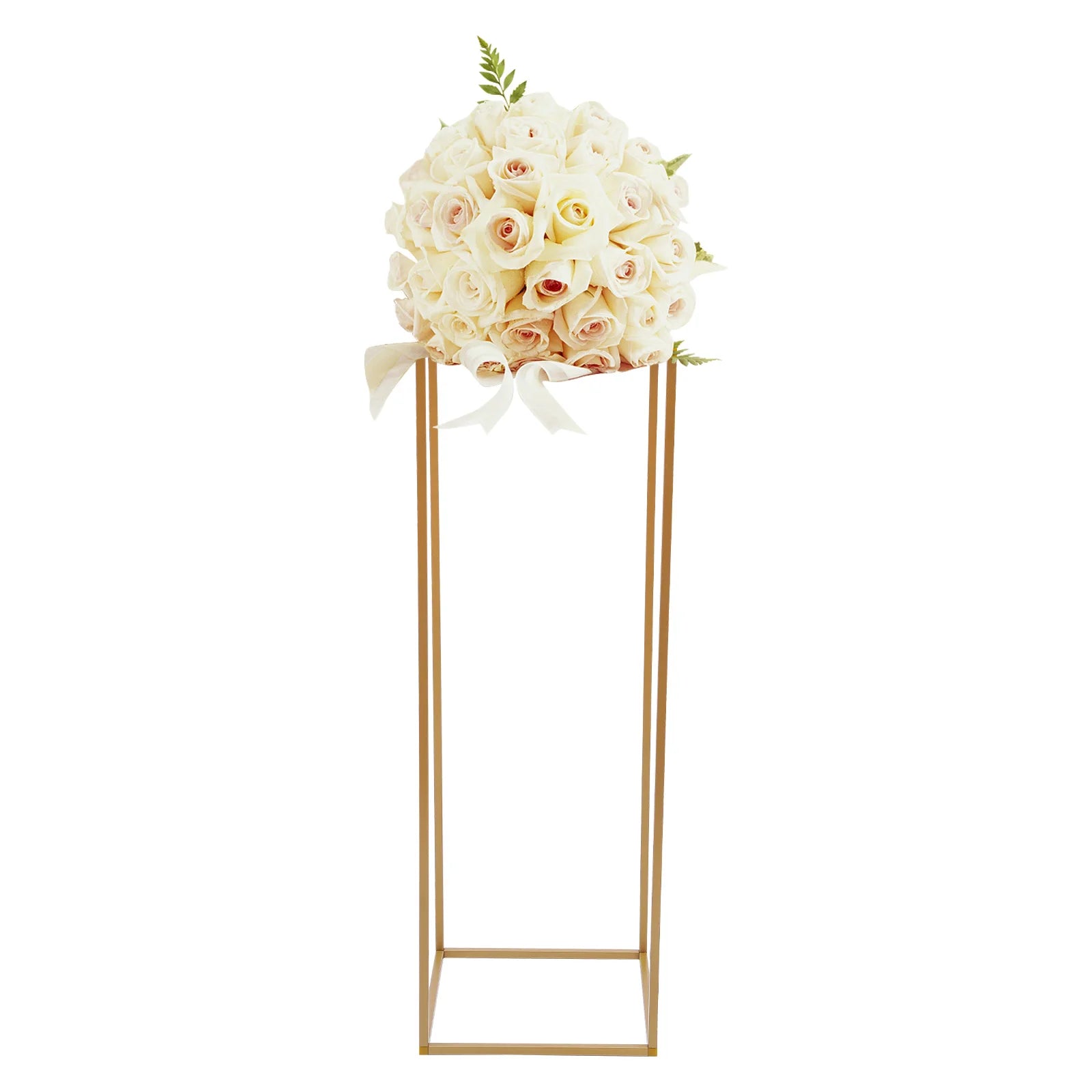 10PCS Metal Flower Stand Geometric Flower Vase Stand Road Lead Rack for Table Centerpieces Party Elegant Floral Arrangement