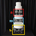 Hot sale new style wedding acrylic cake stand wedding scene layout crystal cake stand wedding supplies
