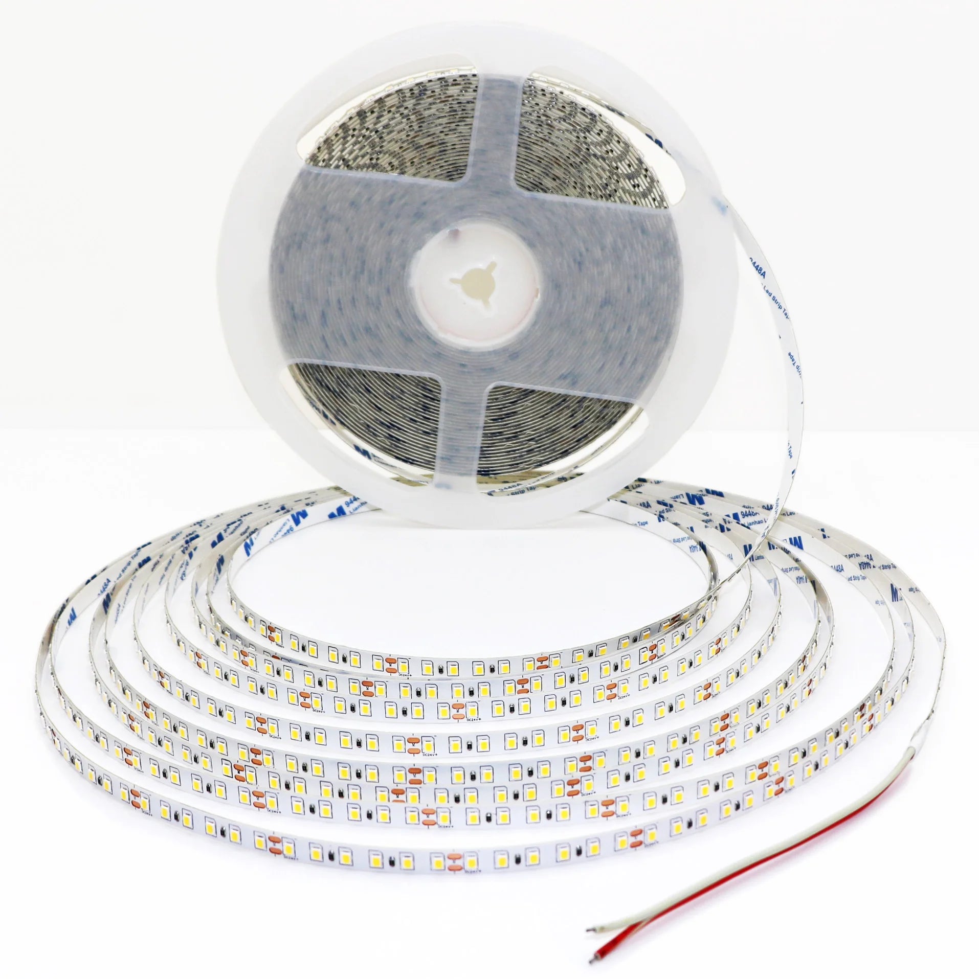 CRI90 High Brightness Single Strip 5m 10m 15m 20m 25M 30m LED Strips 24V 12V Light Strip CRI 90 Flexible 20 meters Soft Lamp Bar