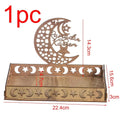 Eid Mubarak Candy Snack Jar Ramadan Kareem Decorations For Home 2025 Islamic Muslim Eid Al-Fitr Party Supplies Star Moon Tray