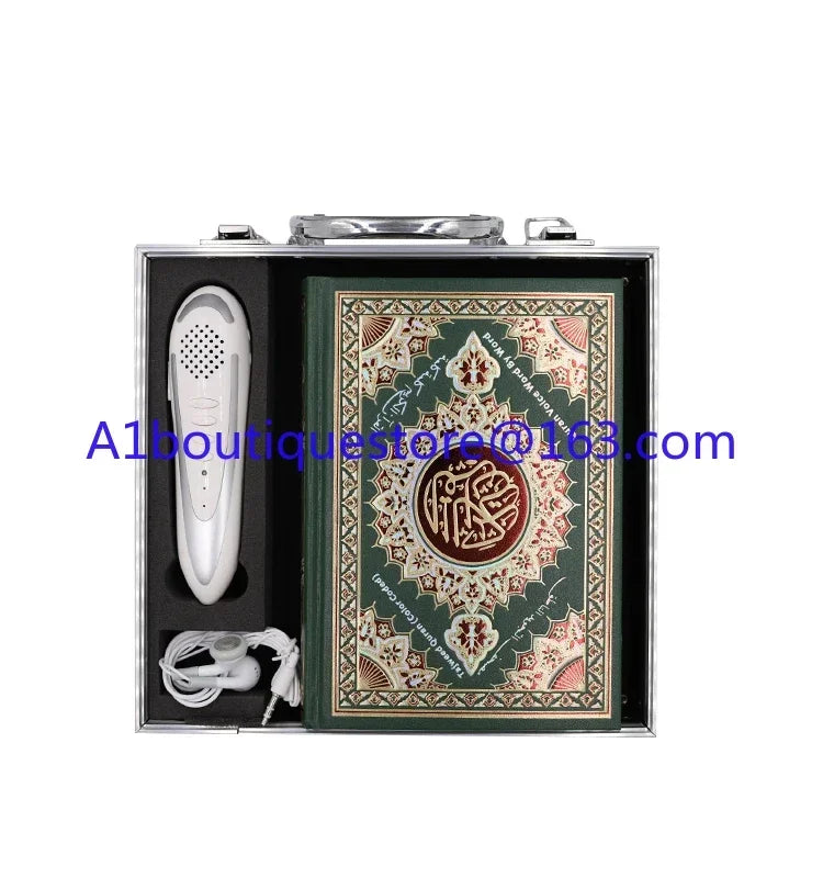 8GB Quran Reading Pen with Book Set & Multi-Language Translator M10 Quran Reader