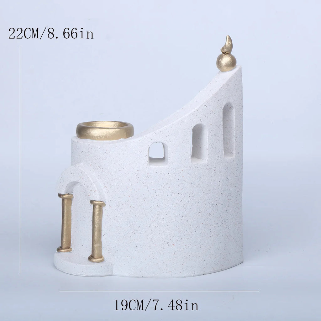 1 PC Ramadan Muslim Kaaba Dome Mosque Islamic Desktop Ornament Table Crafts Gifts