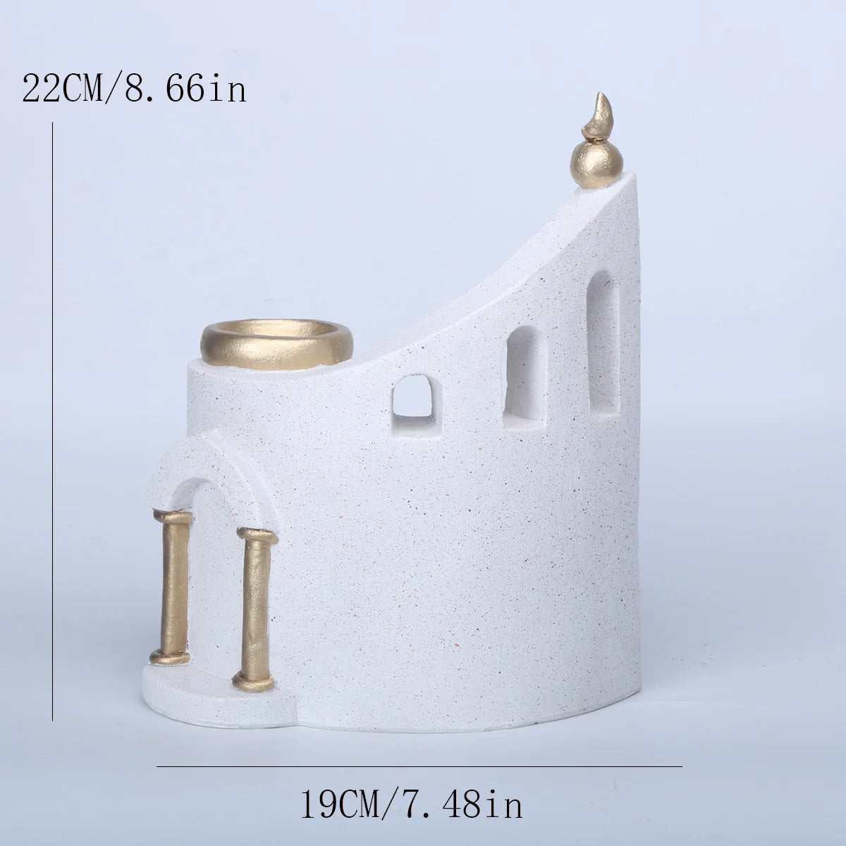 1 PC Ramadan Muslim Kaaba Dome Mosque Islamic Desktop Ornament Table Crafts Gifts