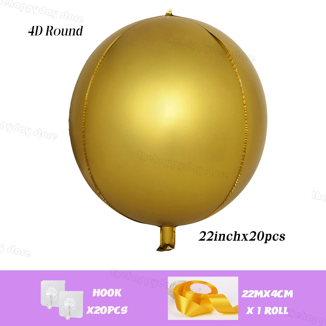 20/10Pcs Hanging 4D Round Foil Balloons 22in Dark Green 4D Round Balloon for Wedding Birthday Xmas Party Helium Air Globos Decor