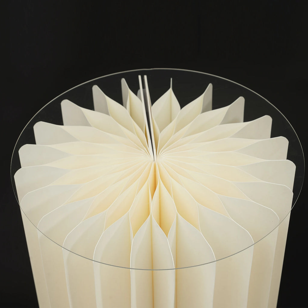 4PCS Wedding Party Flower Stand Cylinder Foldable Cardboard Centerpiece Dessert Table Columns Display Stand 40+60+80+100cm