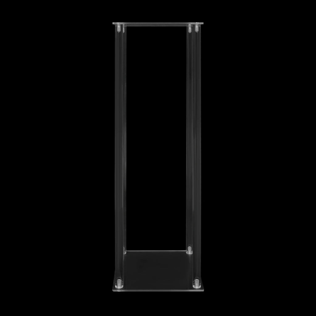 10Pcs Clear Acrylic Flower Stands Rectangular Flower Display Stand Acrylic Wedding Flower Stand 20x20x60cm