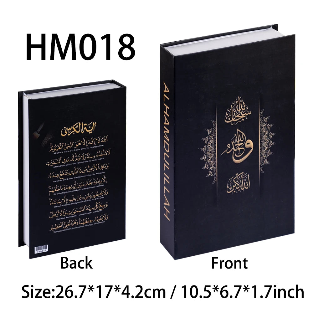 Islamic Luxury Fake Books Decorative Storage Box for Home