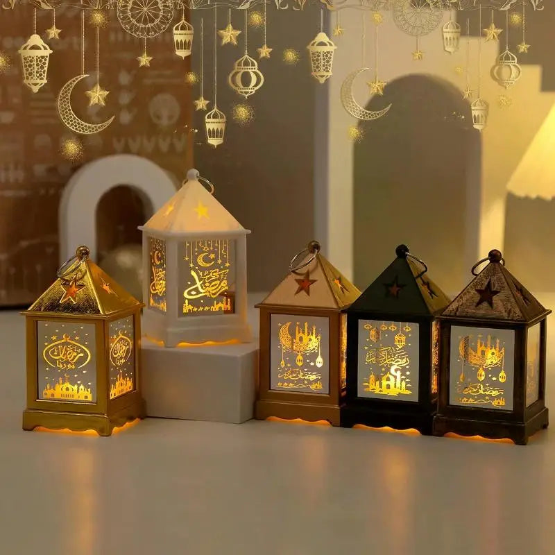 Ramadan Decorations 2026 Ramadan Lantern Eid al-Fitr Lamp Decorations Party Supplies Muslim DIY Festival Party Decorations