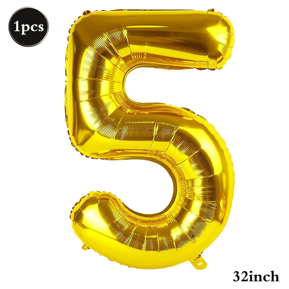 28inch Gold Moon 18inch Star Foil Balloons Set for Ramadan Eid Baby Shower Anniversary Wedding Birthday Party Decorations Favors
