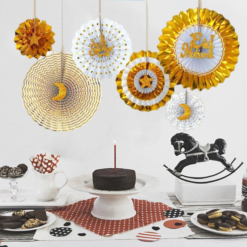 Ramadan Kareem Party Decorations 2026 Eid Islamic Muslims Party Decorations Hanging Ornament Room Wall Background Decorations