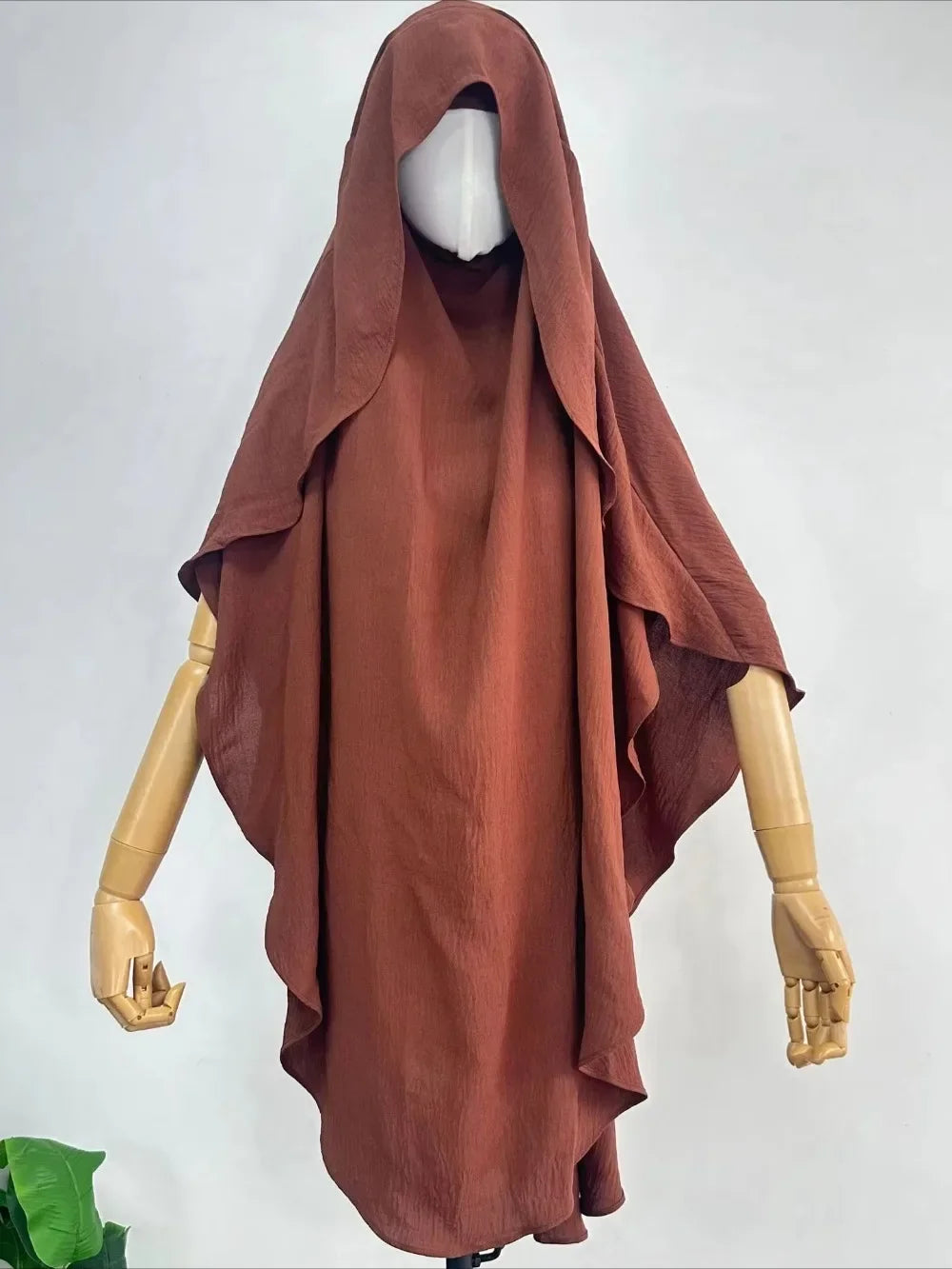 Eid Muslim Khimar Women Hijab Islamic Dubai Scarves Turban Arab Headdress Ramadan Morocco 2026 Praying Long Hijabs Headscarf