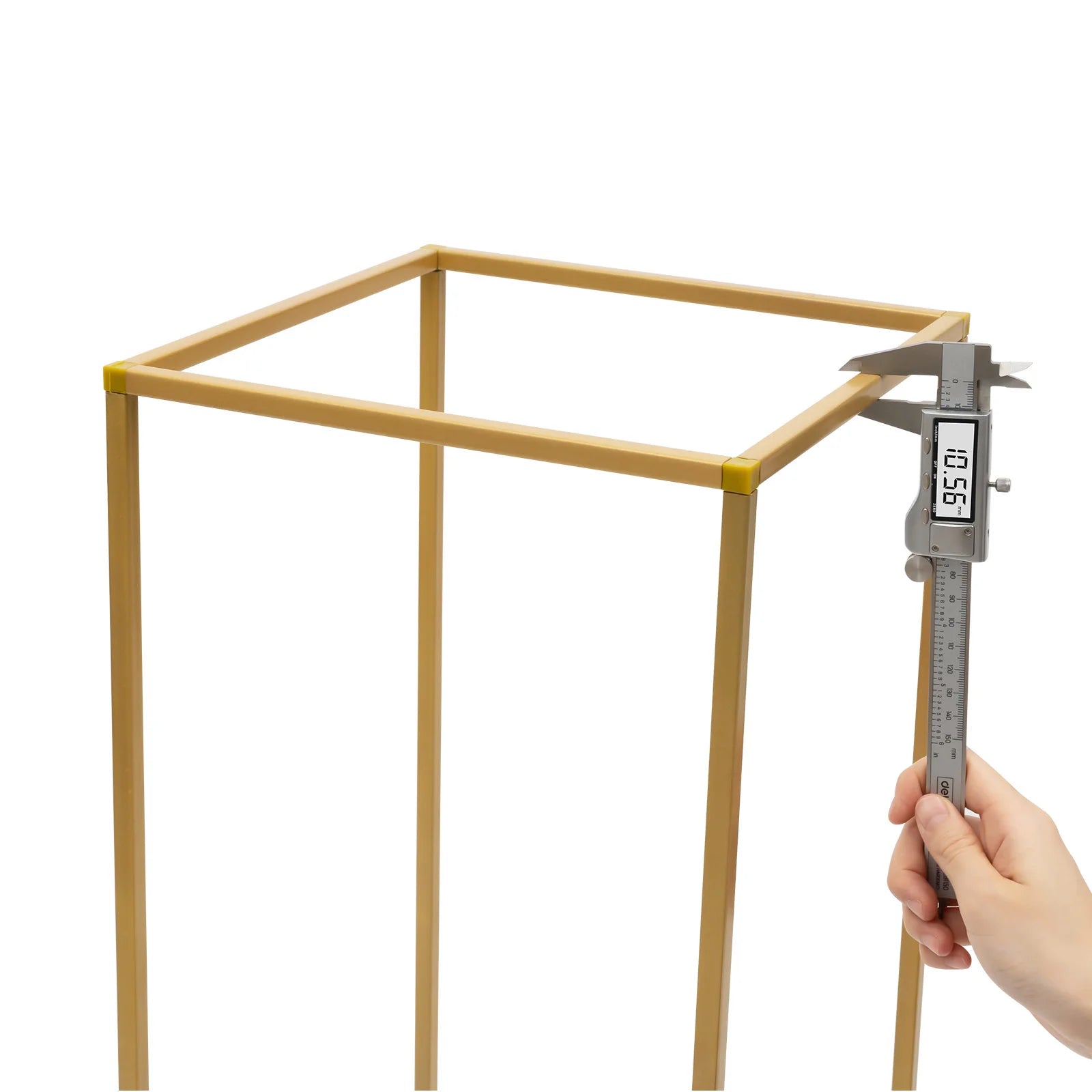 10PCs Metal Flower Stand 23.6Inch 23" Gold Flower Stand  for Floral Arrangement, Geometric Flower Vase Stand for Party, Events