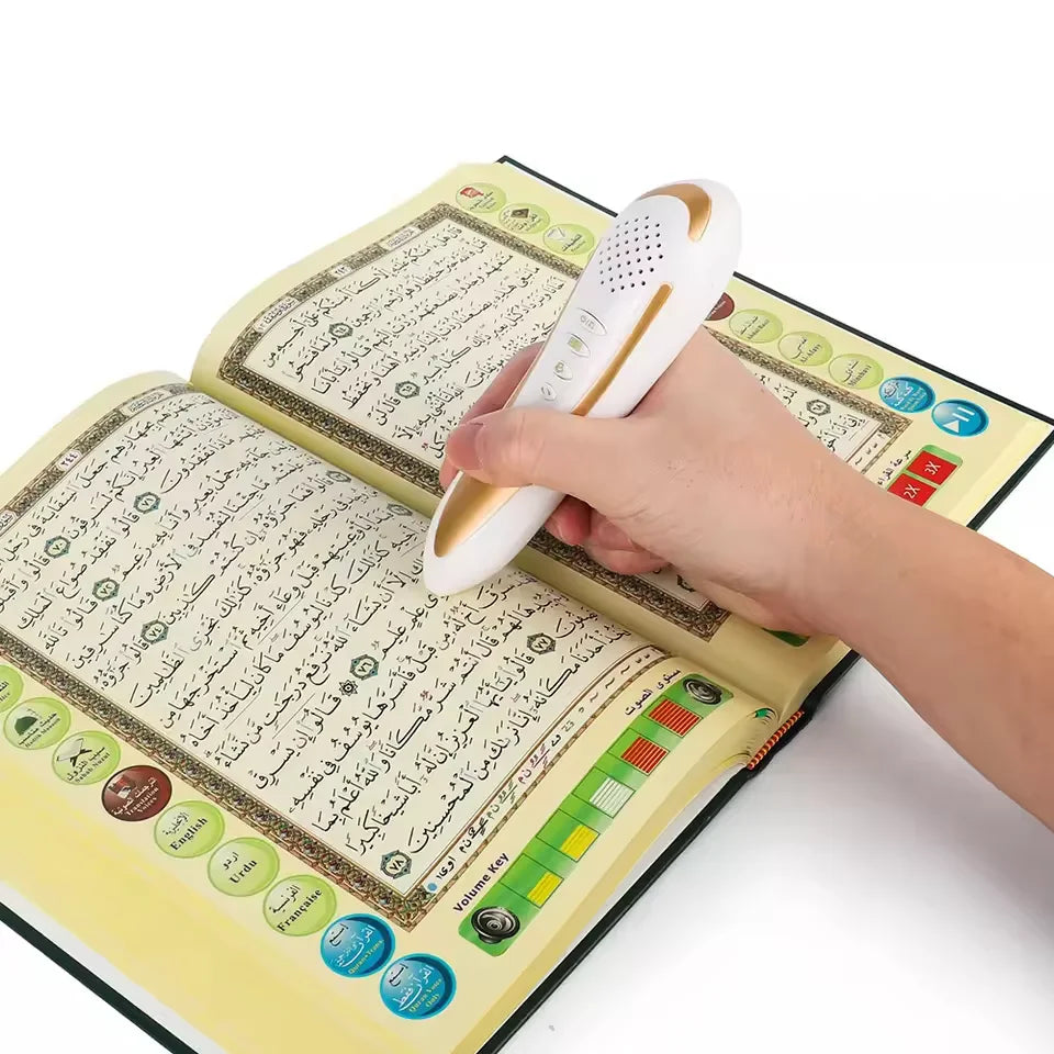 Digital Quran Read Pen MP3 Player Word by Word with Multiple Translations Muslim Gift