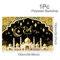 Eid Mubarak Background Ramadan Kareem Backdrop Islamic Muslim Party Supplies Eid Al-fitr Gifts Ramadan Decoration For Home 2025