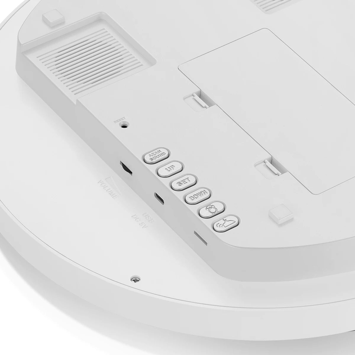 AL-FATIHA Athan Muslim Clock Digital-Analog Watch with Hijri Calendar Azan Prayer Time Fajr Alarm Mosque Wall Timepieces