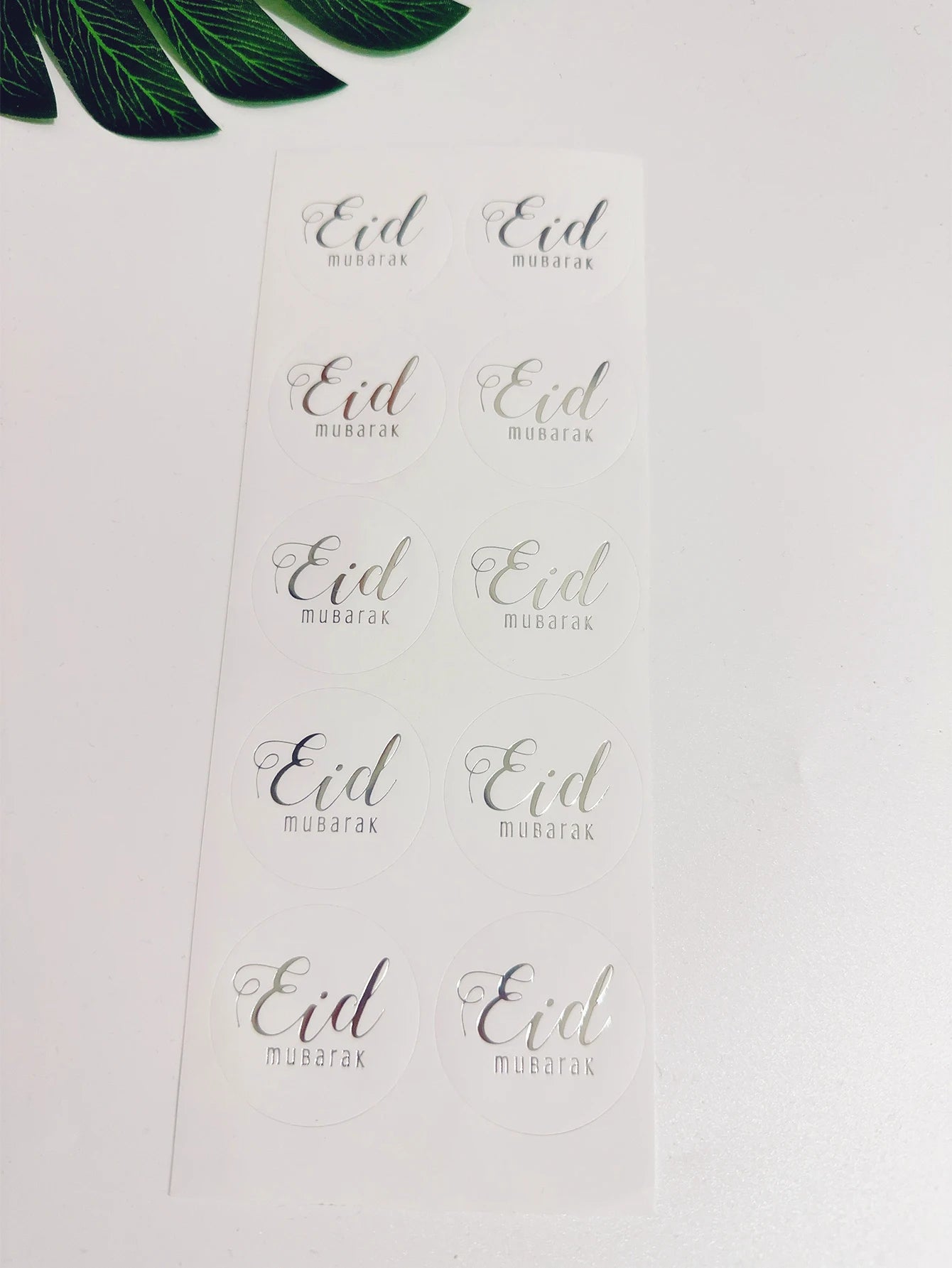 EID Mubarak Roll Stickers Ramadan Kareem Gifts Packaging Seal Stickers Islam Muslim Festival Party Decor EID Gift Labels