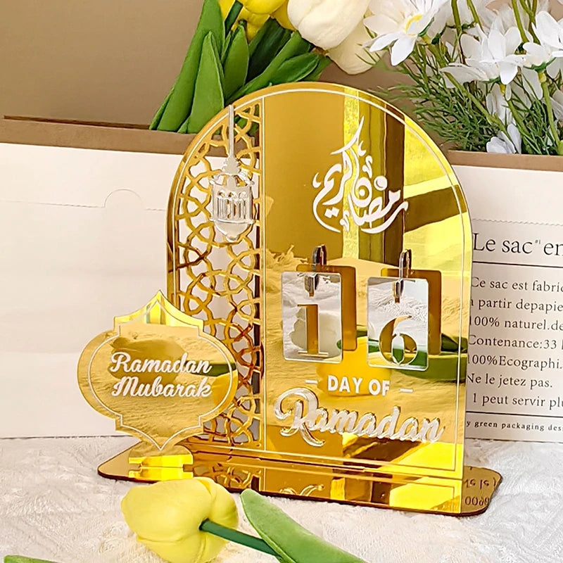 2026 Ramadan Countdown Calendar Eid Advent Calendars Muslim Islamic Eid al-Fitr Decorations Eid Mubarak Gifts