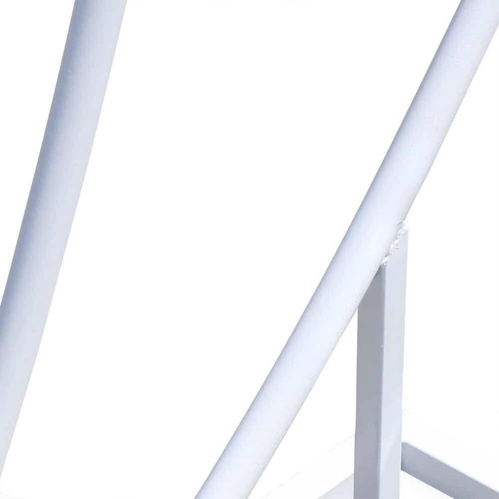 79" White Metal Crescent Moon Wedding Arch 2PCS DLY Decor Framework Iron For Wedding Party Stand