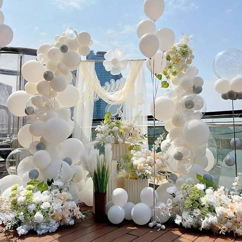 Pastel Pink Blue Balloons Black White Red Balloon Birthday Party Baby Shower Wedding Gender Reveal Birrthday Party Decoration