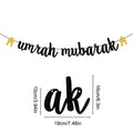 Eid Mubarak Paper Banner Garland 2026 Ramadan Moon Star Mosque Hanging Swirl Home Decoration Ornaments Islamic Muslim Party Gift