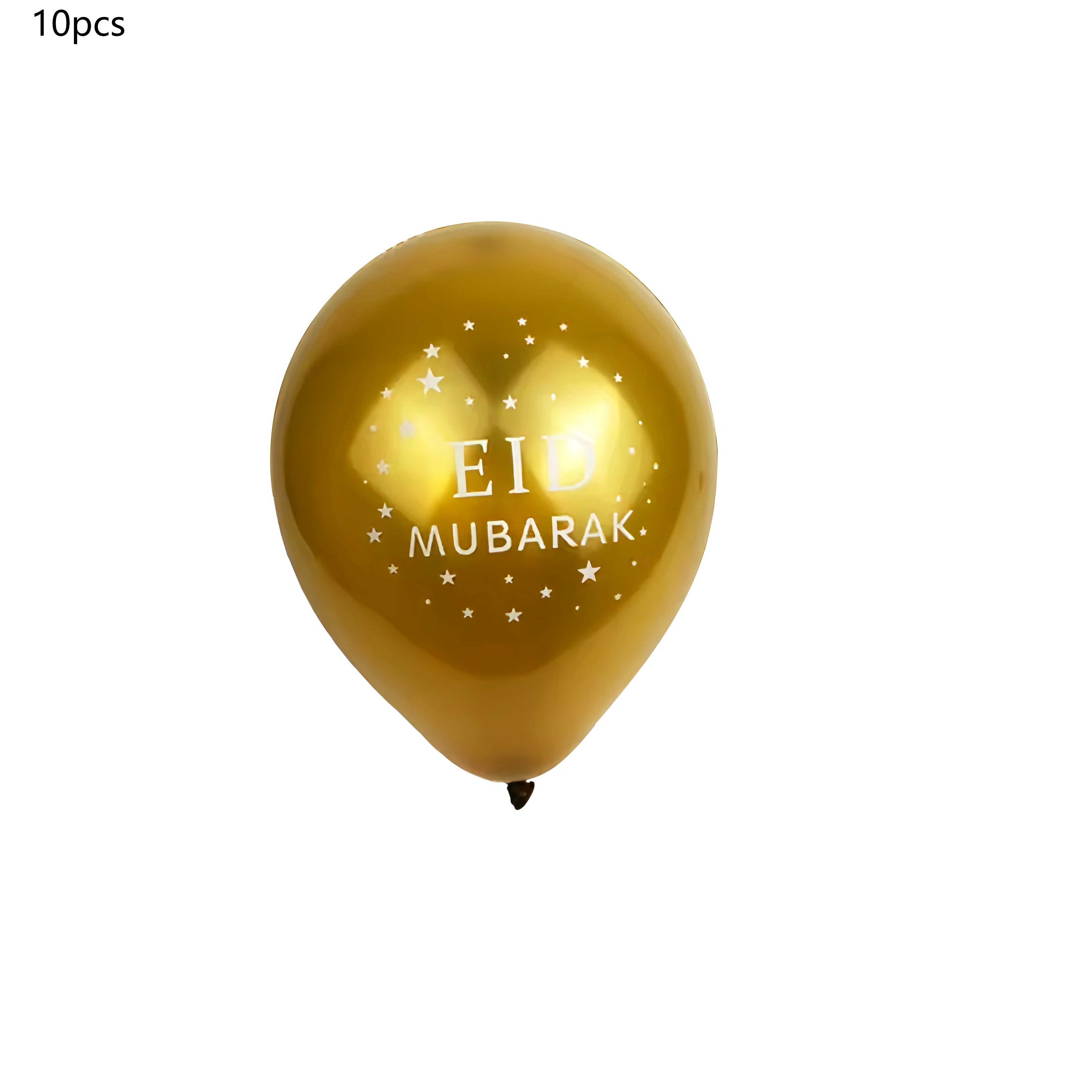 10/11/15/29/30/33pcs Eid Mubarak Balloon Ramadan Decoration For Home Aid Al-fitr Mubarak Kareem Festival Party Supplies